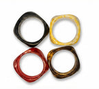 Geometric Resin Bangles