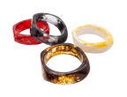 Geometric Resin Bangles