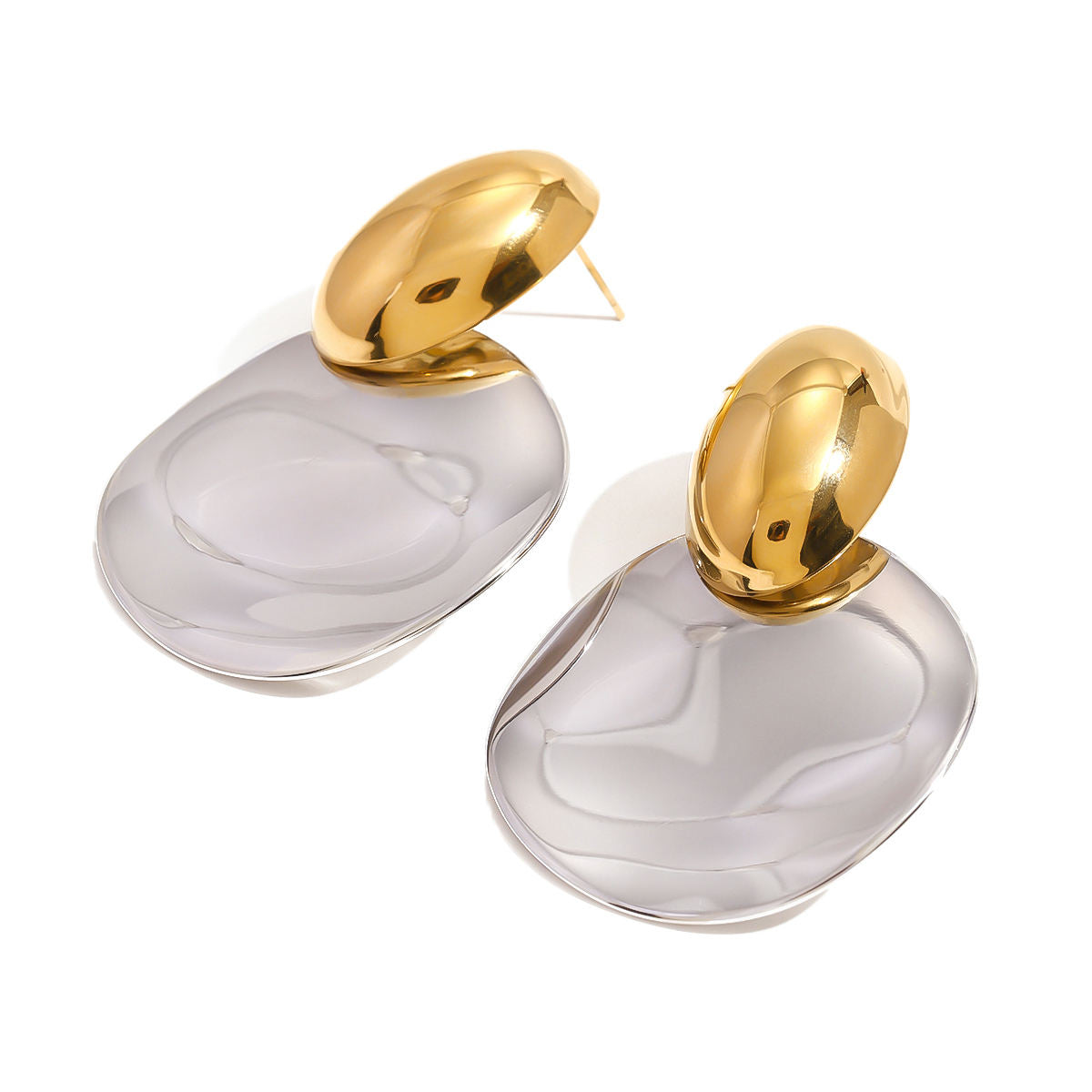 Sculpted Drop Earrings