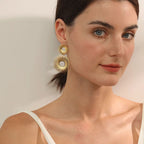 Sunburst Drop Earrings