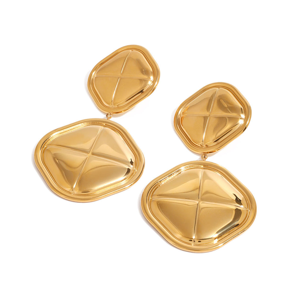 Monolith Drop Earrings