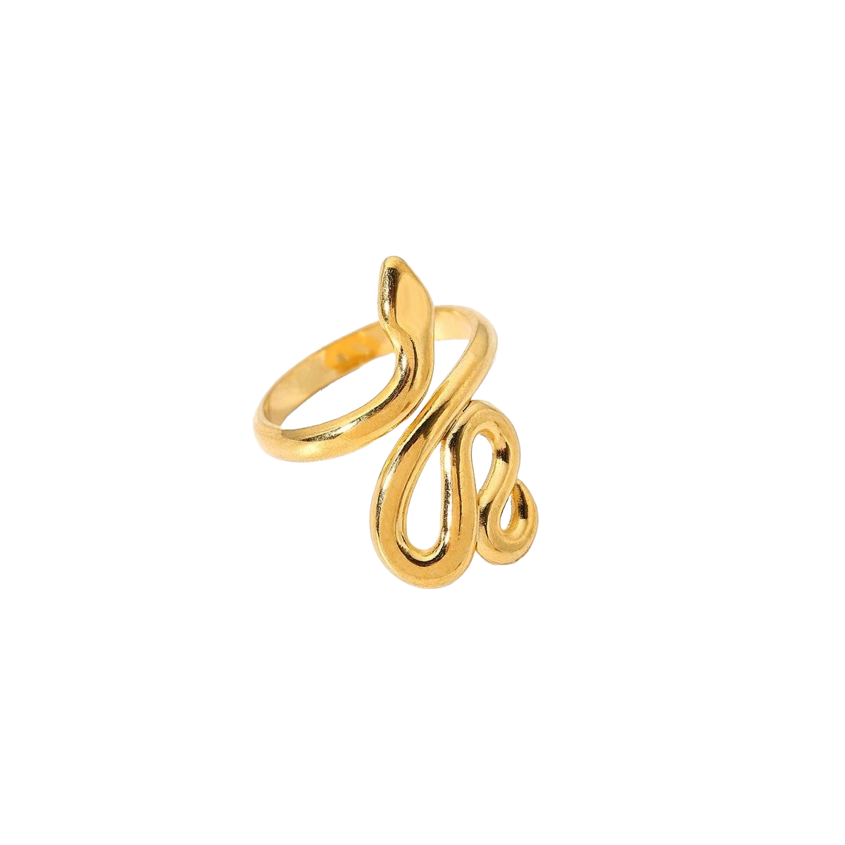 Serpentine Gold Ring