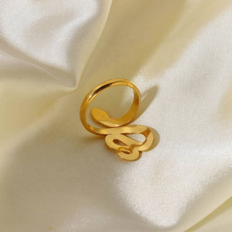 Serpentine Gold Ring