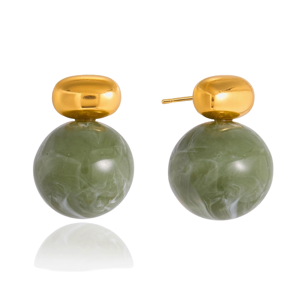 Statement Resin Stud