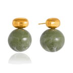 Statement Resin Stud