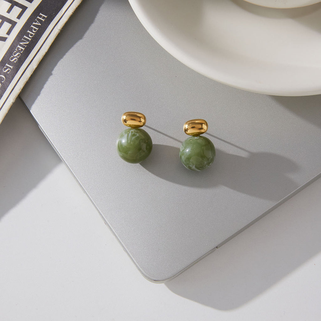 Statement Resin Stud
