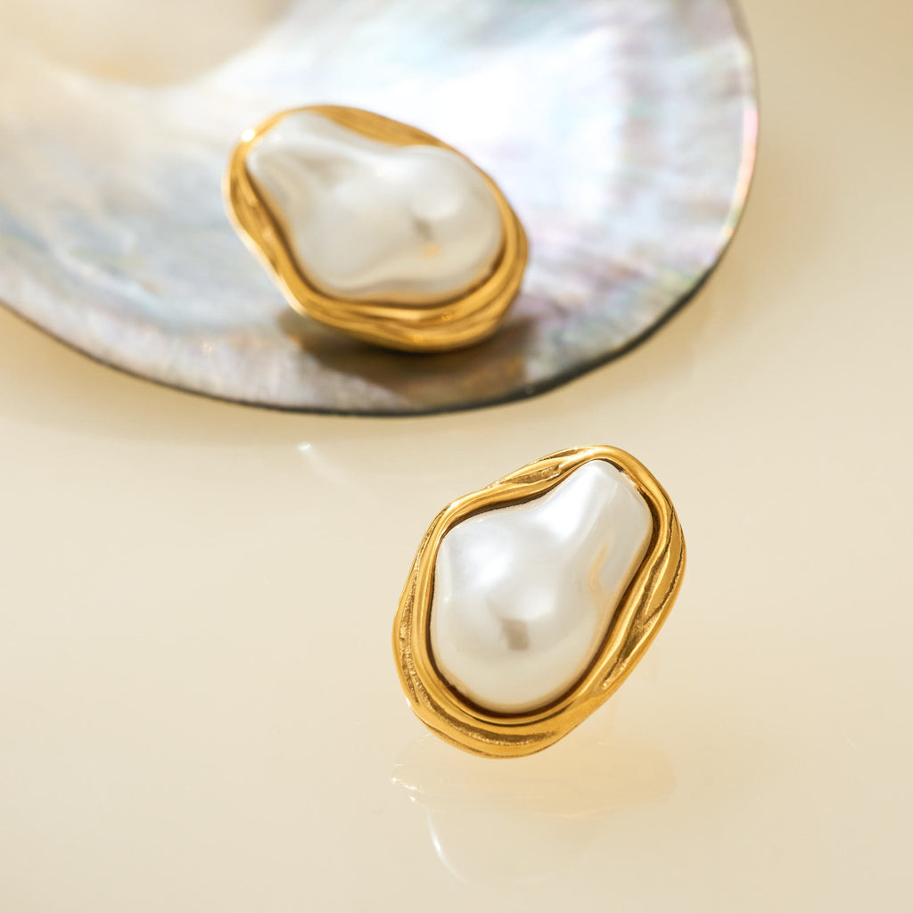 Baroque Pearl Earrings