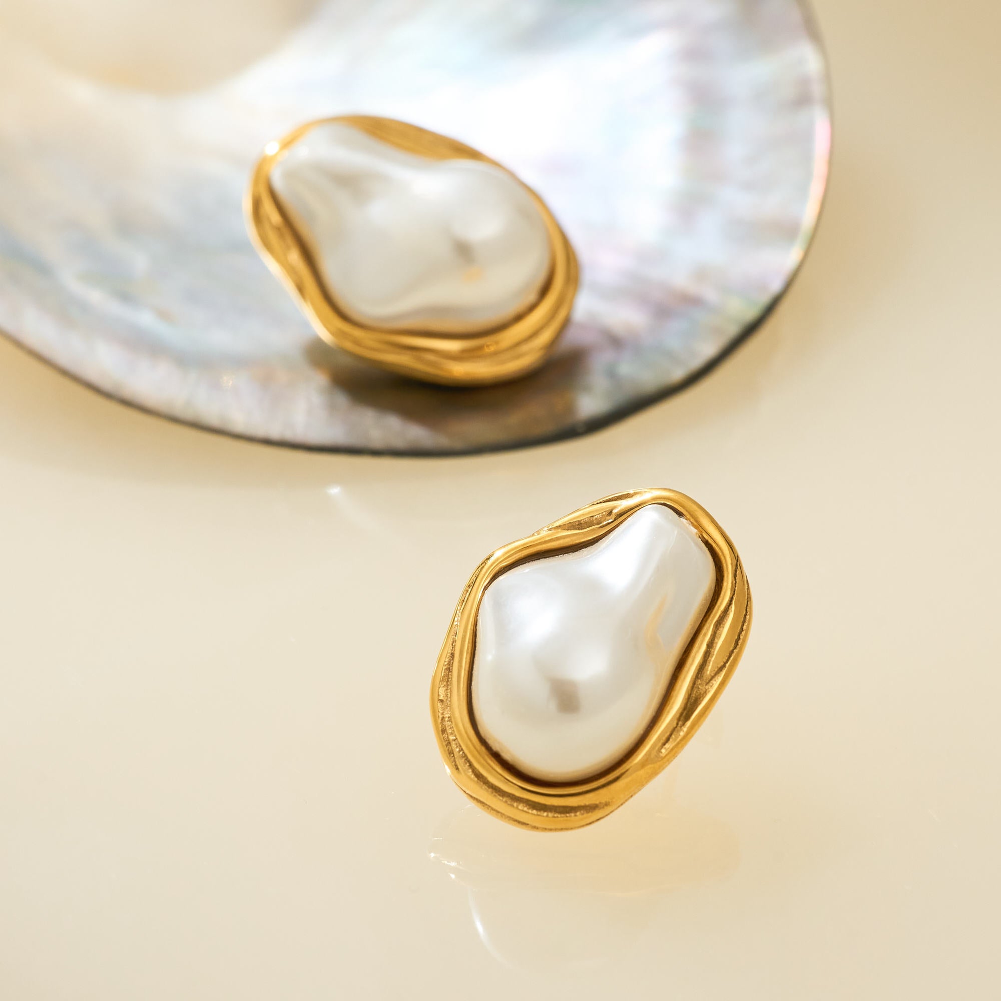 Baroque Pearl Earrings