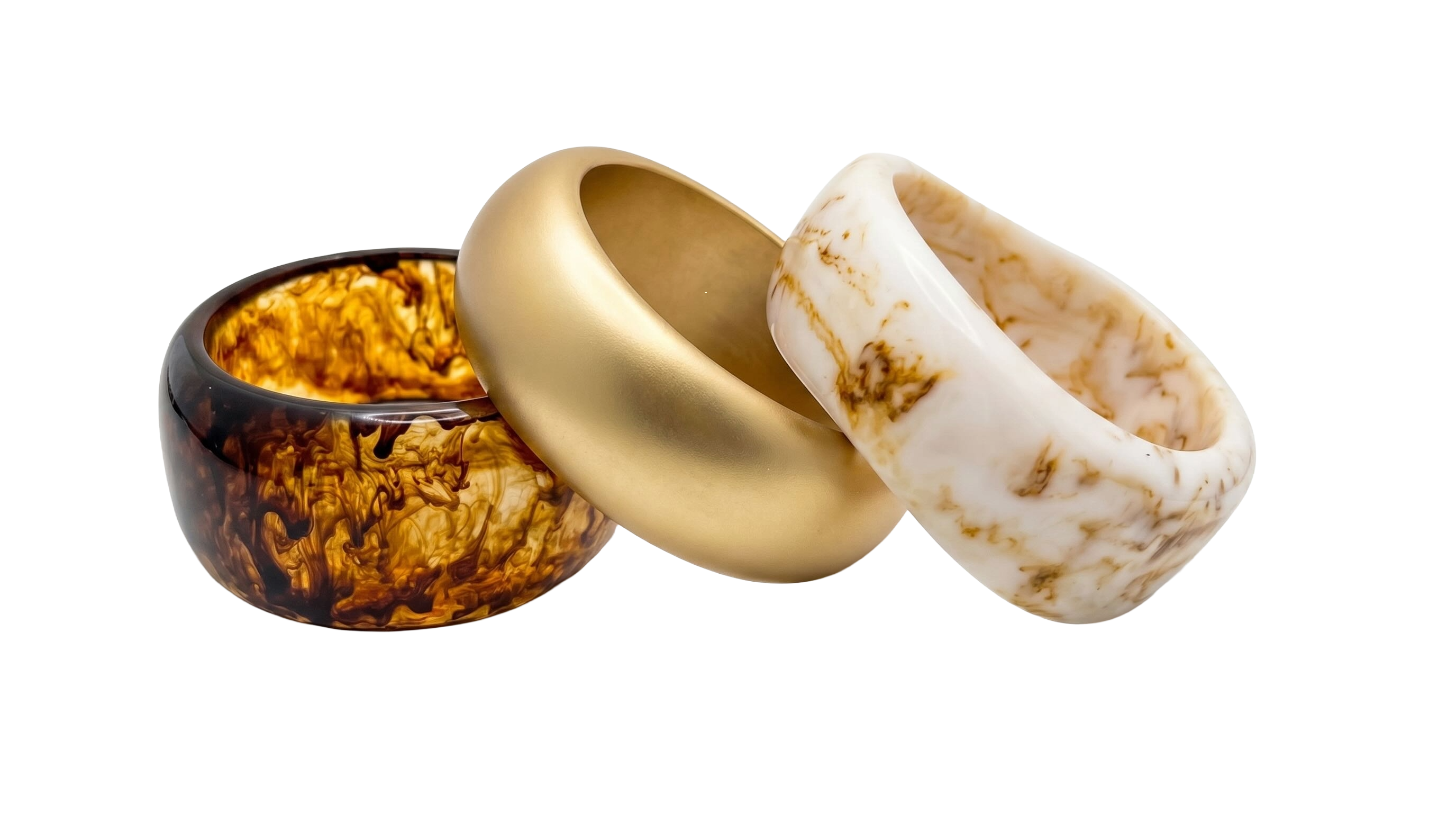 Molten Marble Resin Stack
