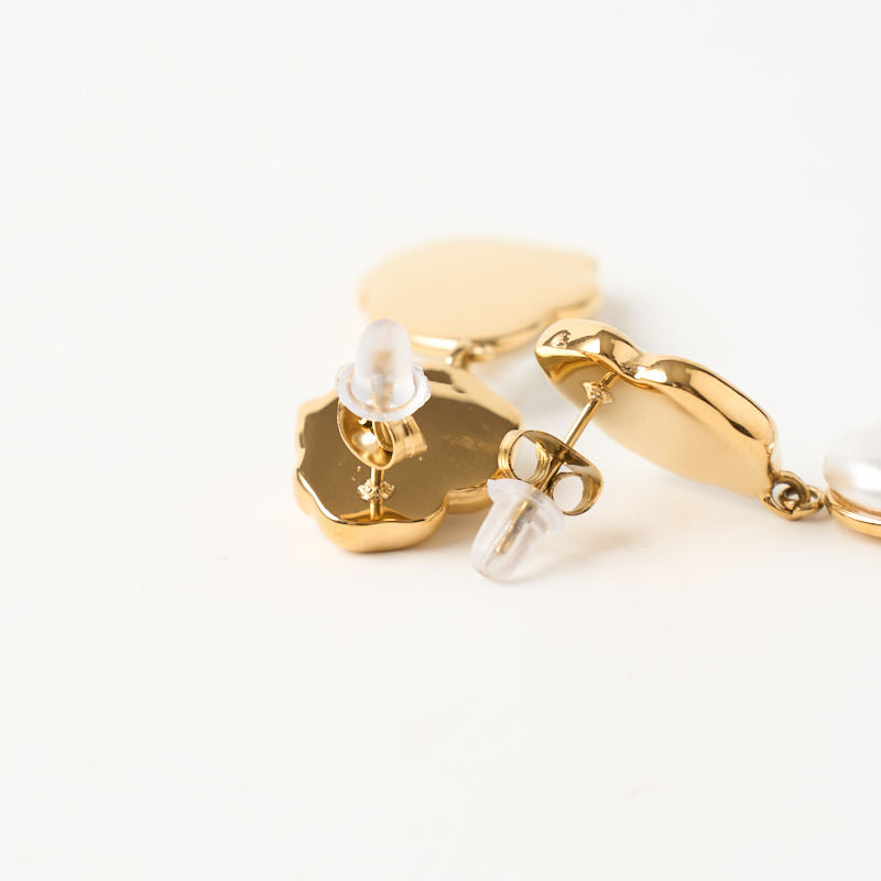 Baroque Pearl Drop Earrings