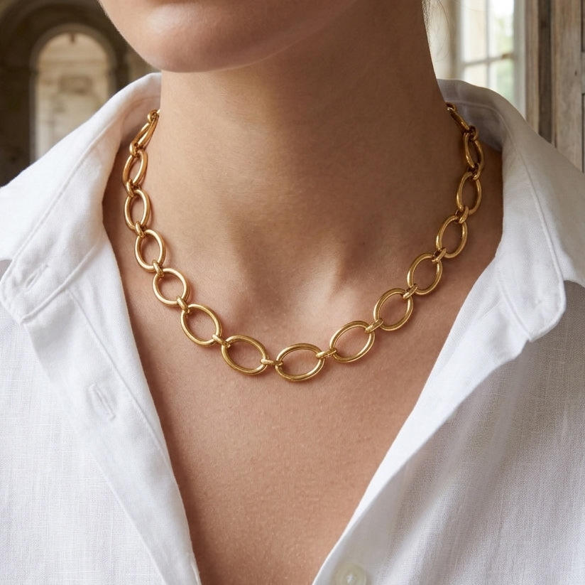 Marea Bold Cable Necklace