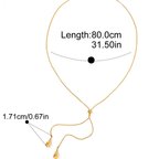 Dew Drop Lariat
