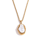 Baroque Pearl Pendant Necklace