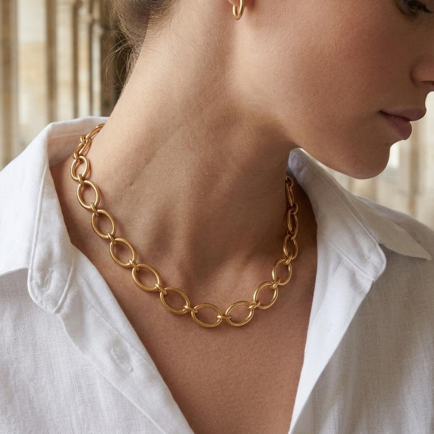 Marea Bold Cable Necklace