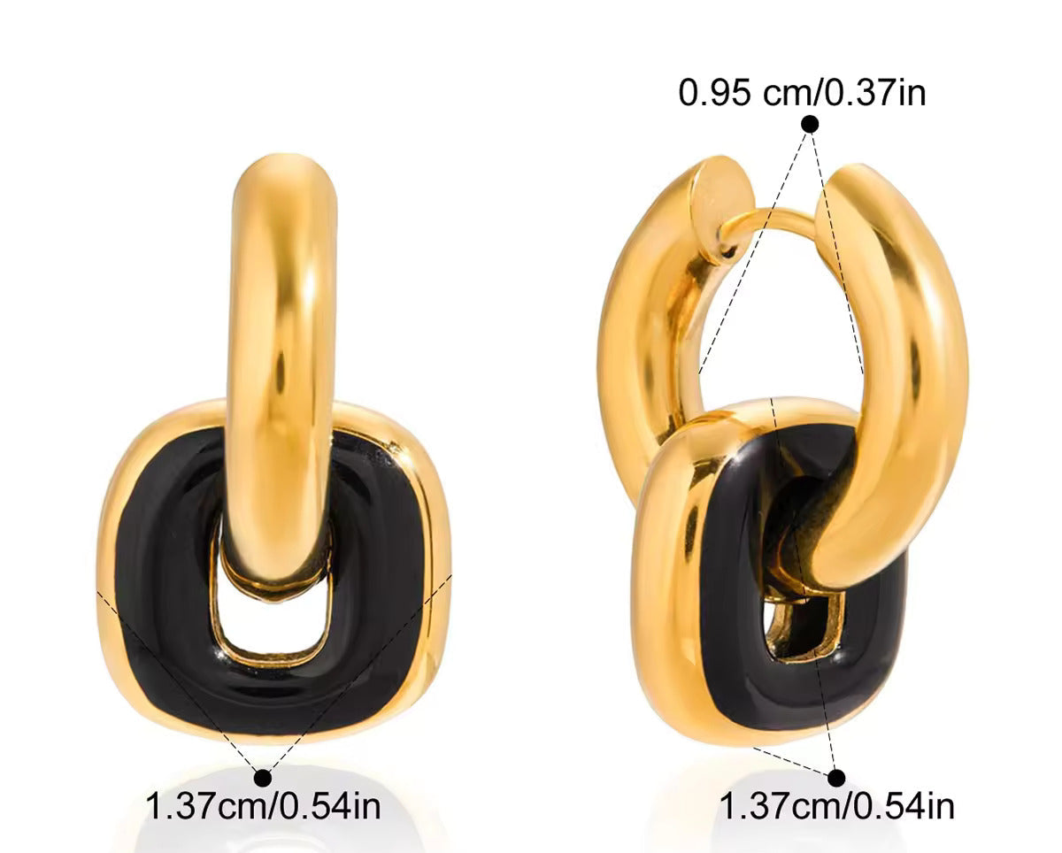 Duo Hoop Earrings