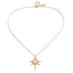 Teardrop Layered Necklace - Set Of 2