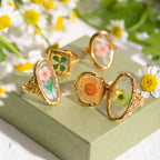 Vintage Floral Ring