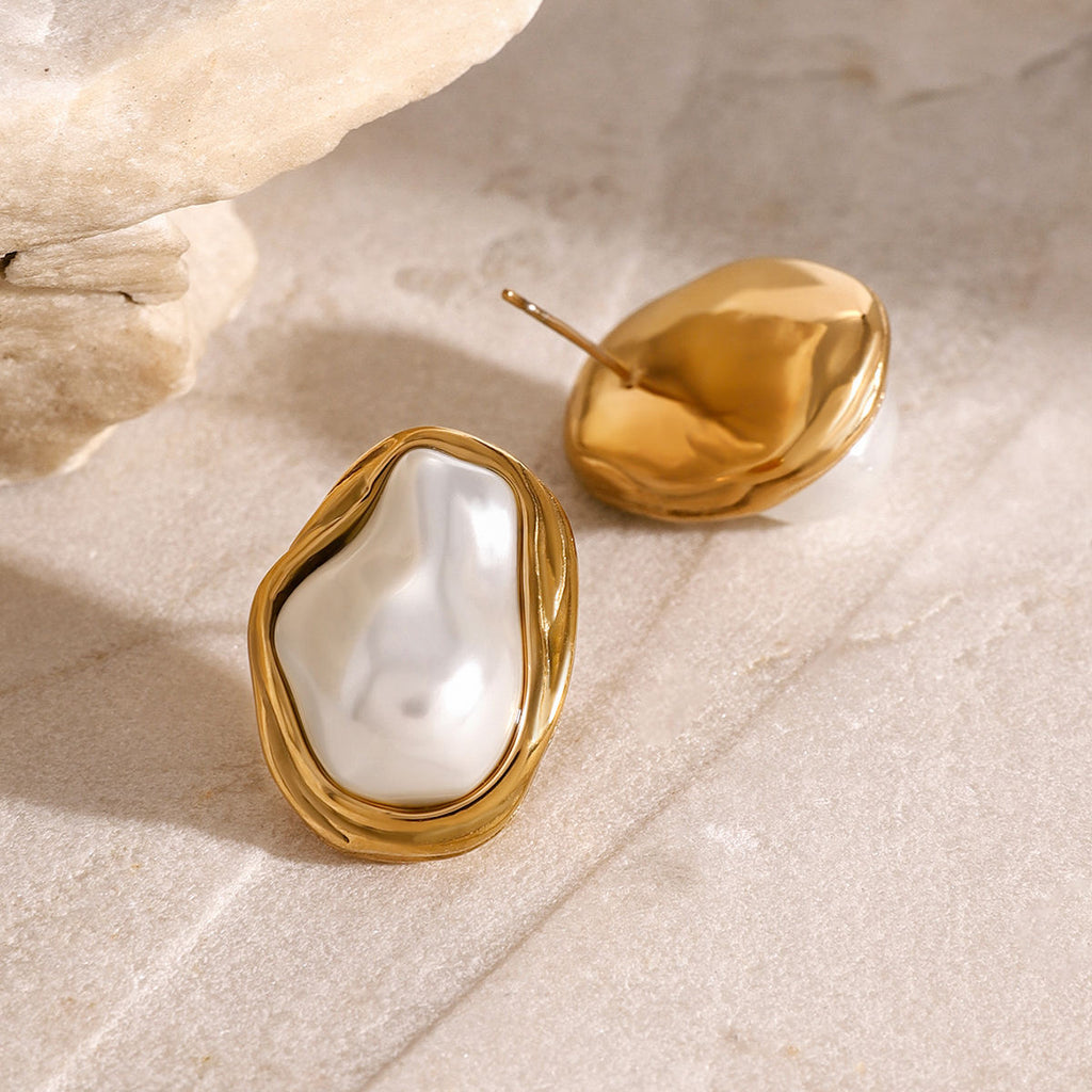 Baroque Pearl Earrings