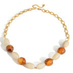 Resin Layered Necklace - Set of 3