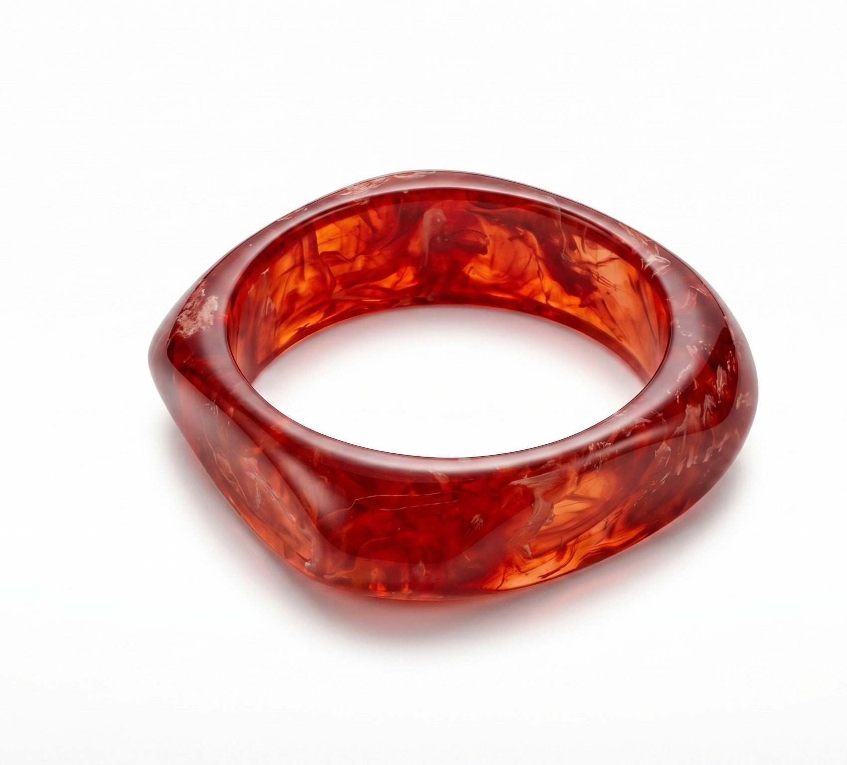 Geometric Resin Bangles