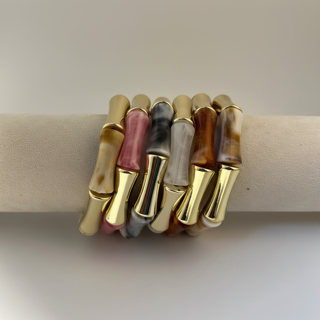 Bamboo Bracelet Stack