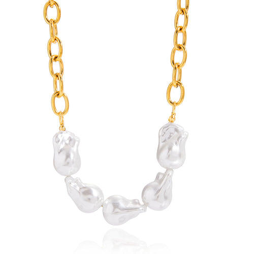 Baroque Pearl Necklace