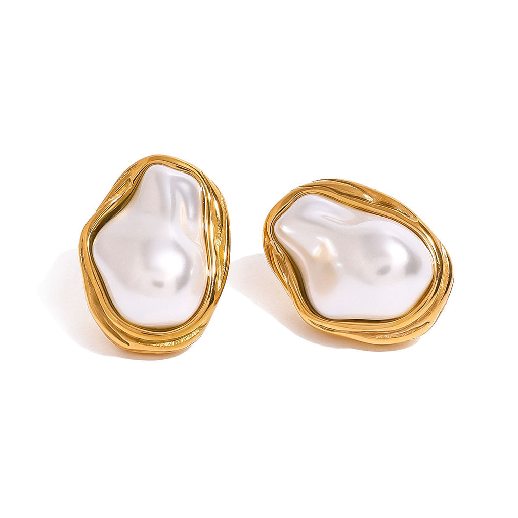Baroque Pearl Earrings