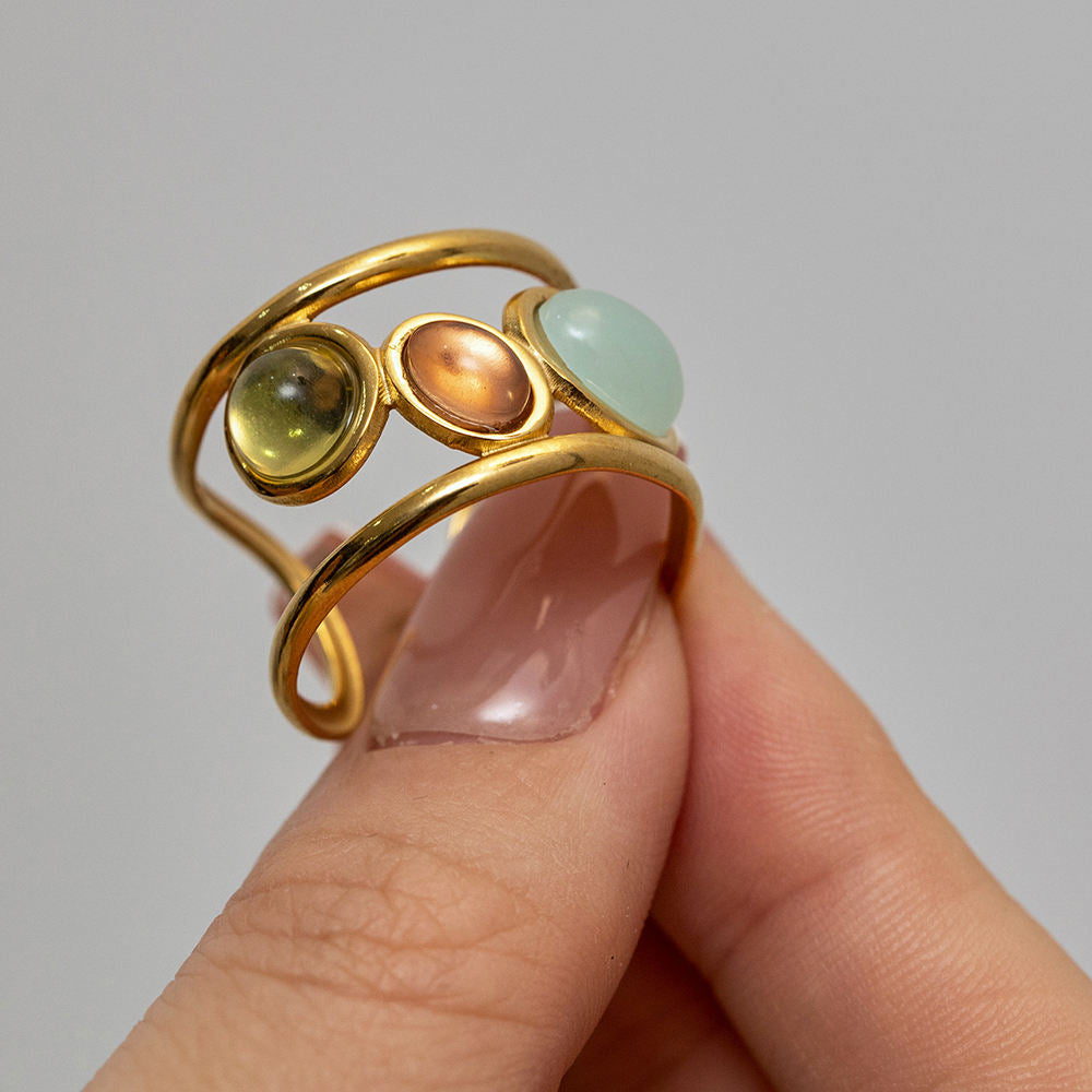 Bezel Gem Ring