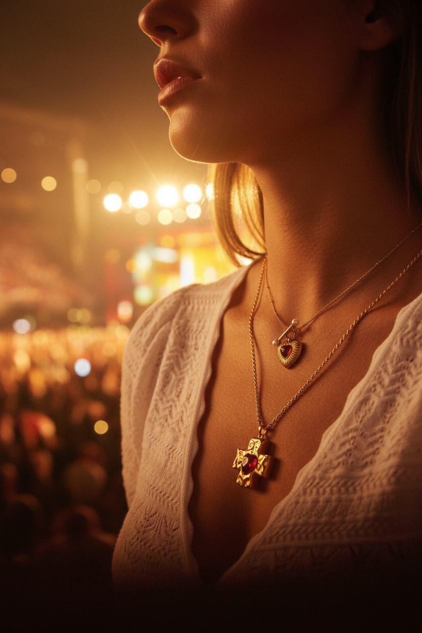 Concert Lifestyle Jewelry Shot