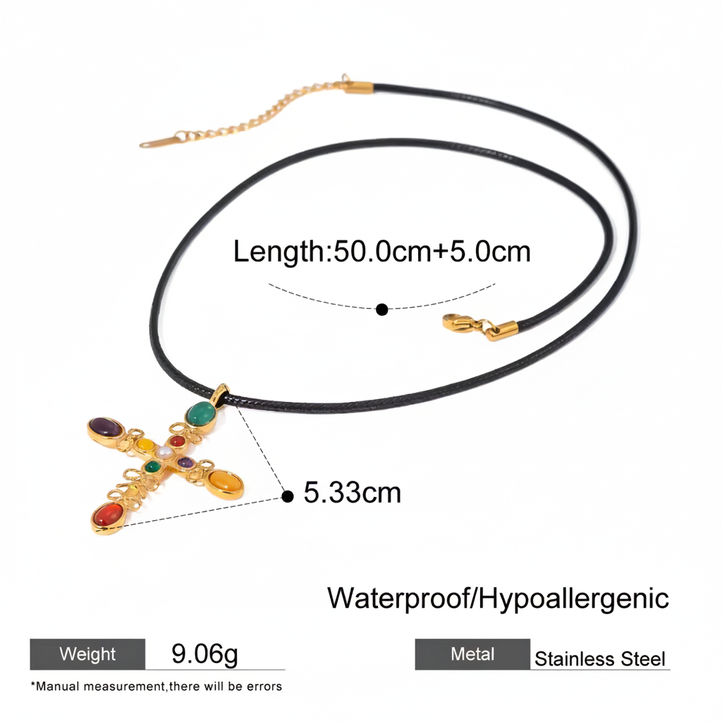 Cross Necklace Product Image – No SKU