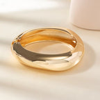 Golden Glamour Cuff Bracelet
