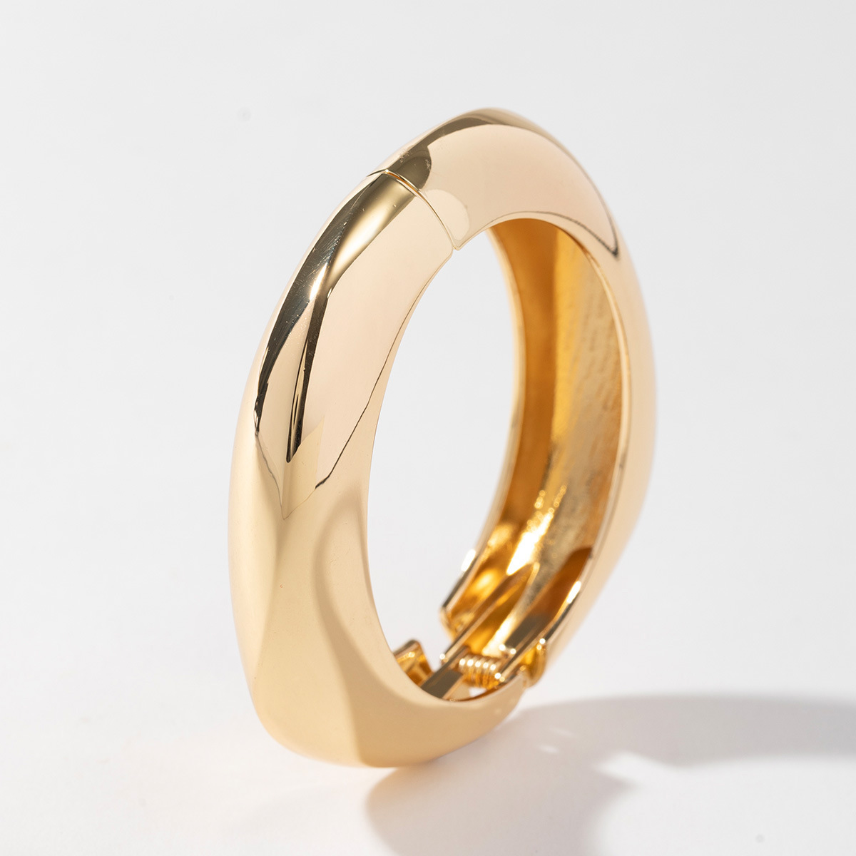 Golden Glamour Cuff Bracelet