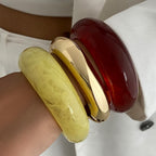 Golden Glamour Cuff Bracelet