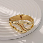 Luxe Contour Cuff Bracelet
