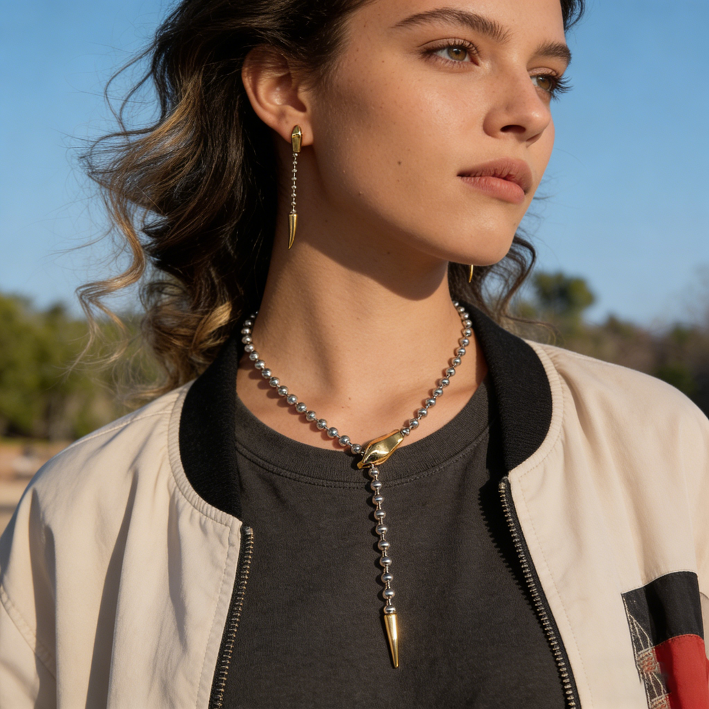 Serpent Drop Earrings
