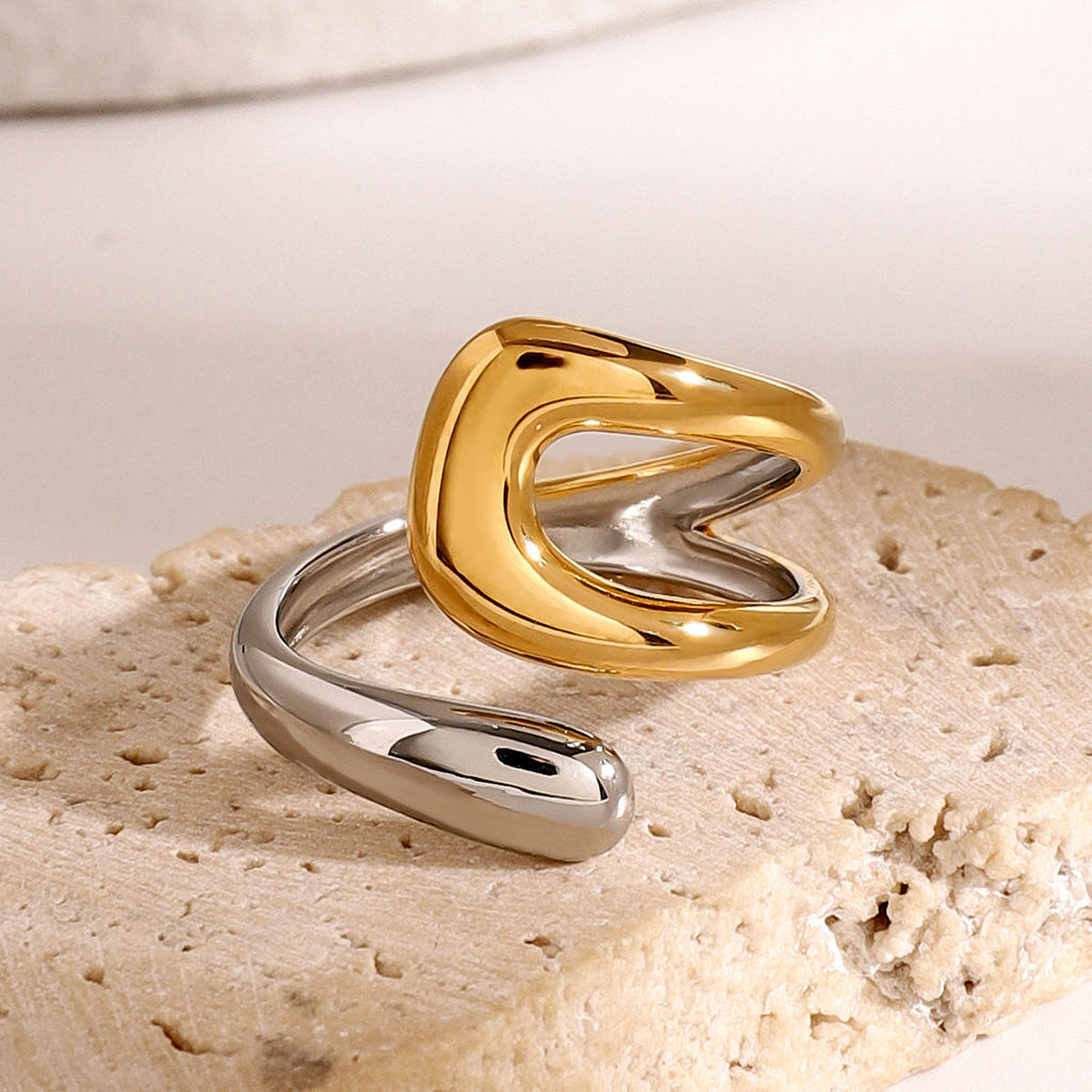 Duo Open Ring