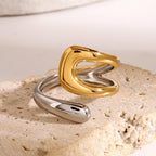 Duo Open Ring