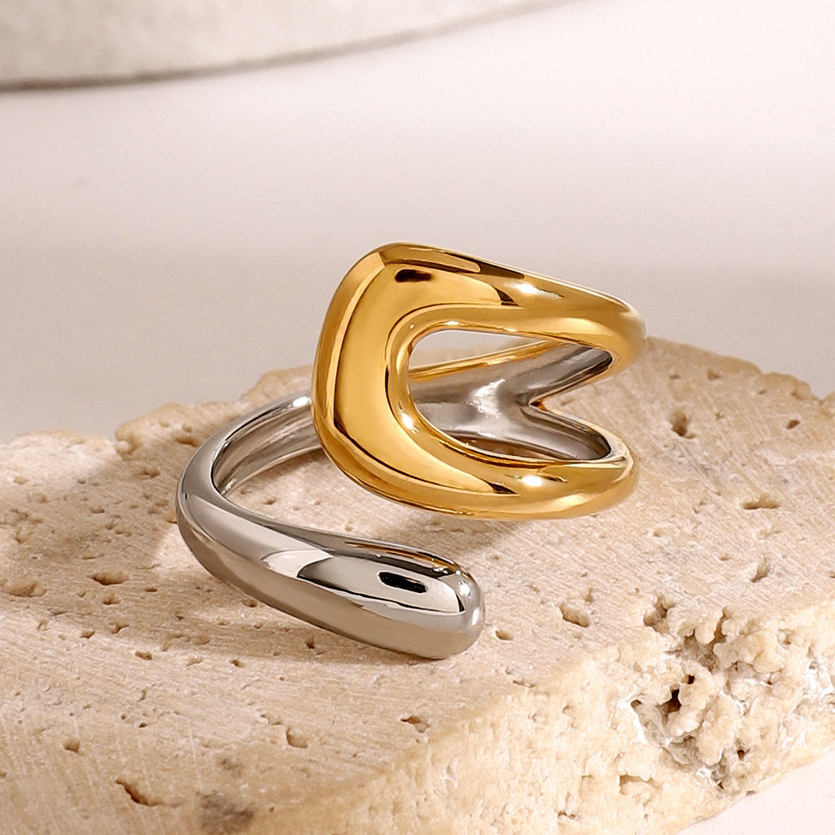 Duo Open Ring