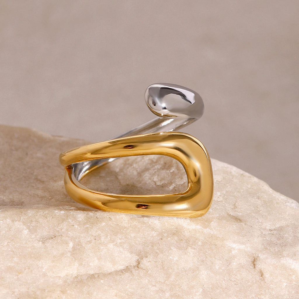 Duo Open Ring