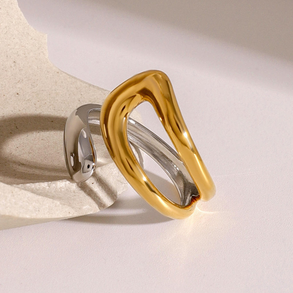 Duo Open Ring