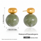 Earring spec image without JDE code