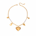 Gold Charm Necklace