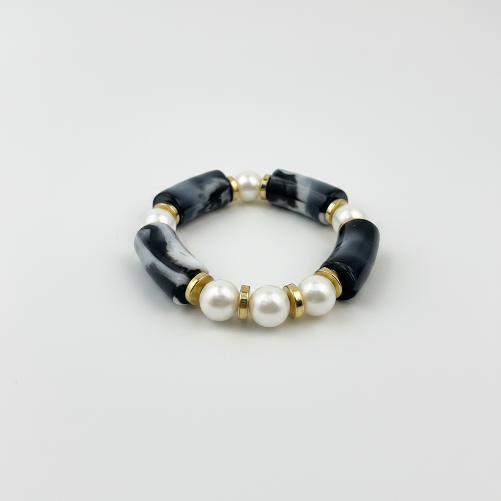 Golden Hour Resin Stack — Black