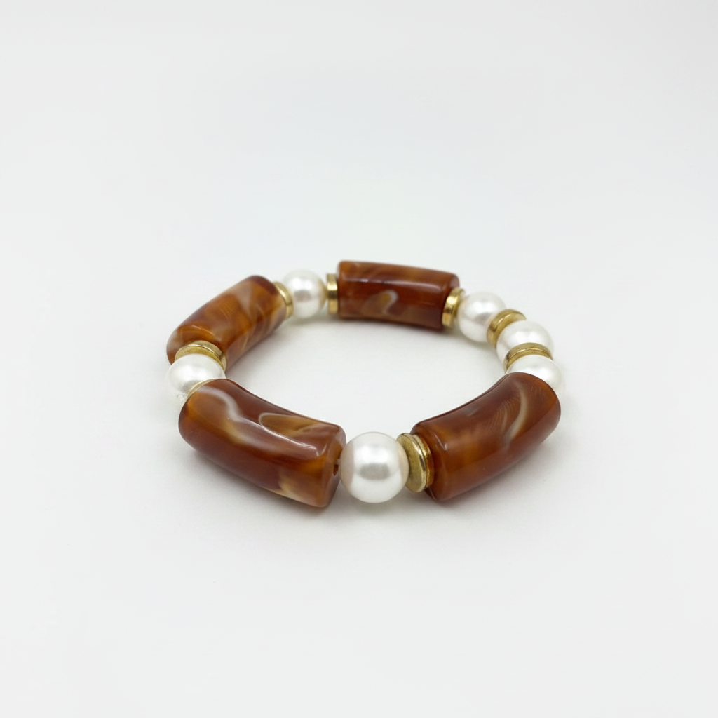 Golden Hour Resin Stack — Brown