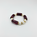 Golden Hour Resin Stack — Burgundy