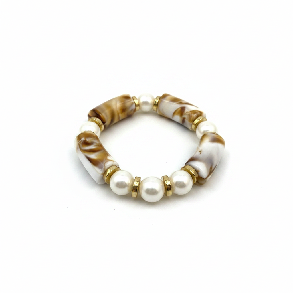 Golden Hour Resin Stack — Cream
