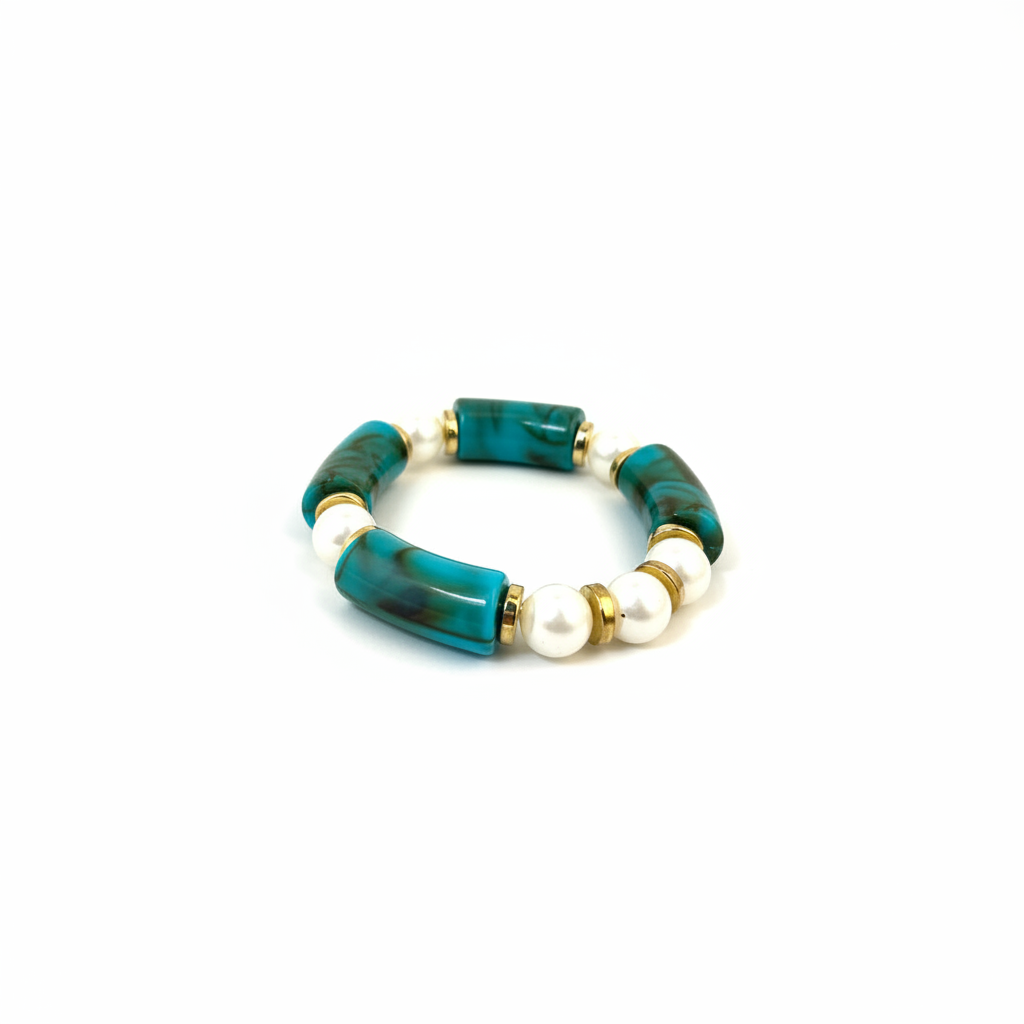 Golden Hour Resin Stack — Teal