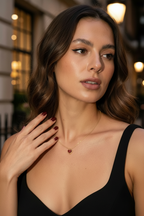 Heart Necklace – Indian Woman