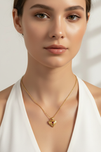 Heart Pendant Model in Halter Neck - Retry