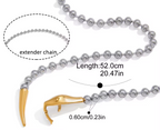 Serpent Lariat Y-Necklace